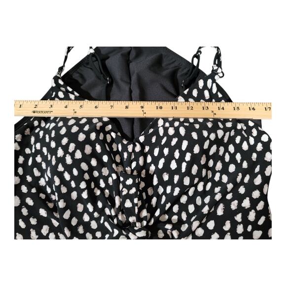 Magicsuit Pebble Print Saki One Piece Swimsuit Wire-Free Adjustable Straps Sz 16 - Picture 10 of 11